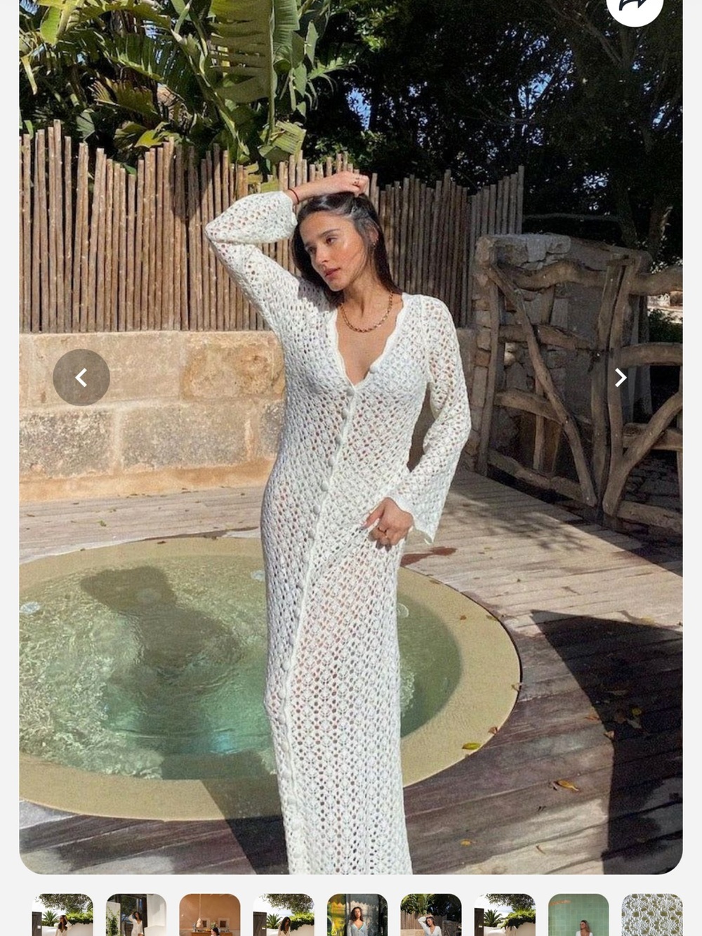 VRG Girl bar to beach Maxi Dress